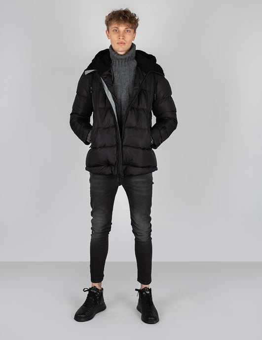 Xagon Man Chaqueta Samir del hombre negro - Image 2
