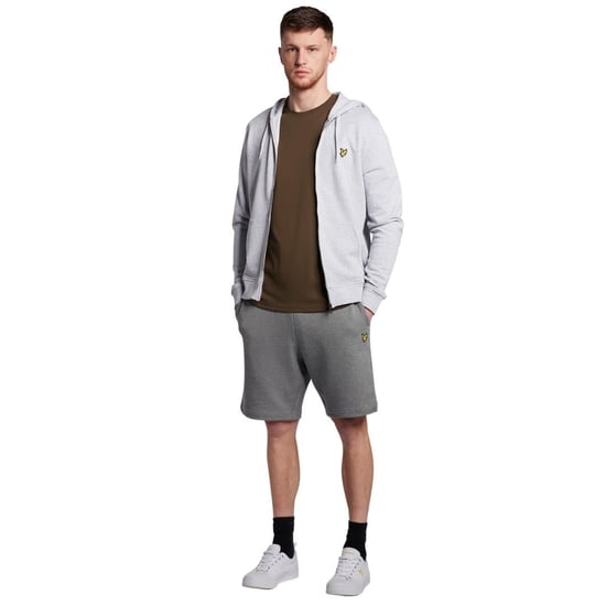 Olijf T-shirt met Lyle & Scott-logo op de borst - Image 3