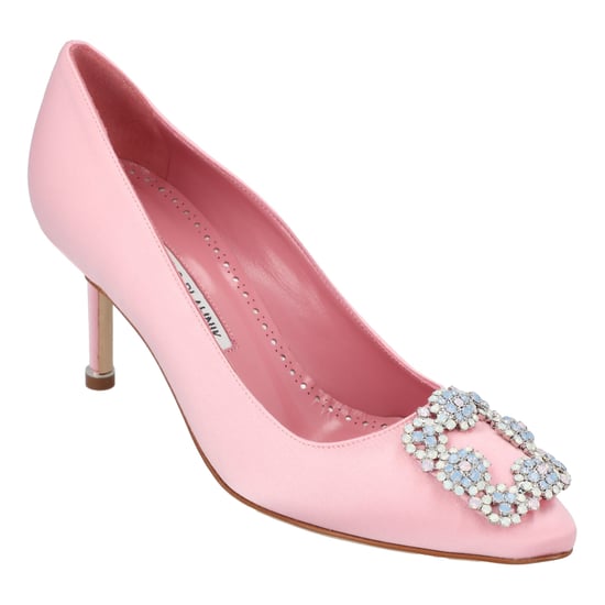 Manolo Blahnik Hangisi 070 Pump Pink - Image 2