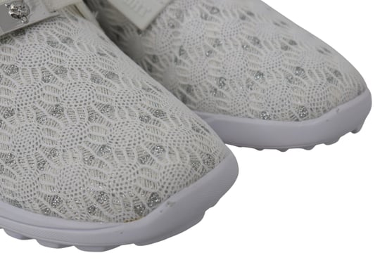 Zapatillas para correr Beth de poliéster blancas para mujer Plein Sport - Image 3
