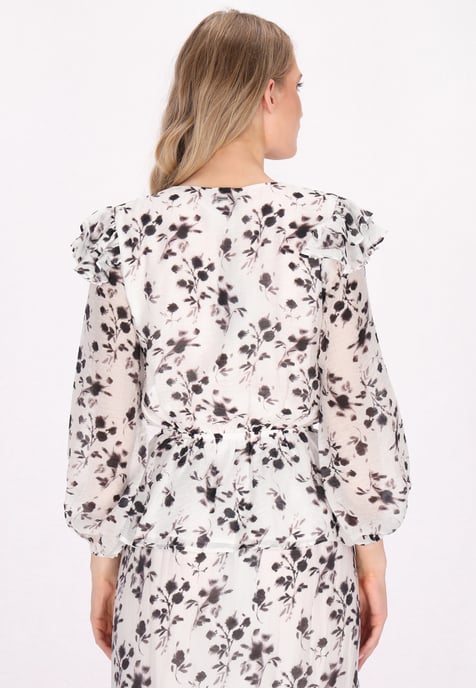 Dreimaster Blouse women white - Image 4