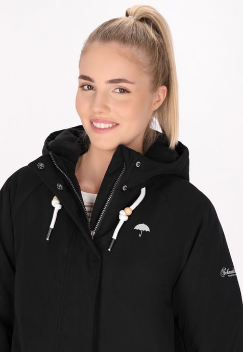 Schmuddelwedda winter parka women black - Image 5