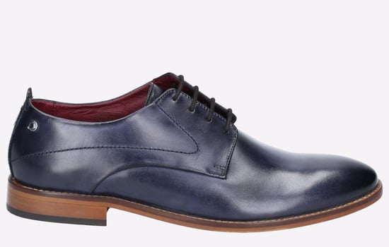 Base London Script Washed LEATHER Mens - Image 1