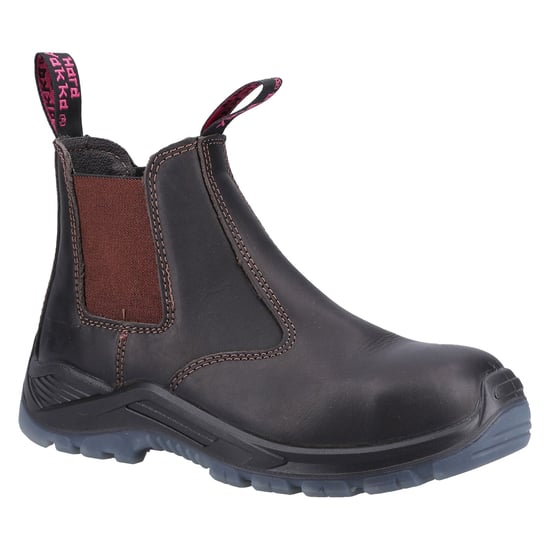 Hard Yakka Banjo NS Leather Women's Brown Boots - Image 5
