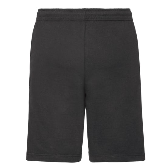 Fruit of the Loom Unisex Adult Lightweight Shorts (Black) - Image 2