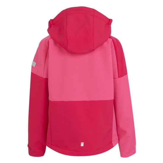 Regatta Childrens/Kids Acidity VII Soft Shell Jacket (Flamingo Pink/Pink Potion) - Image 2
