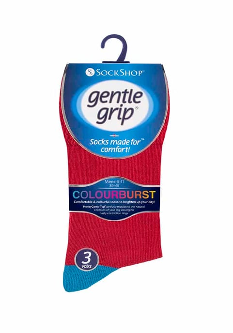 Gentle Grip - Calcetines no elásticos Gentle Grip 6 pares - MGG88 - Image 2