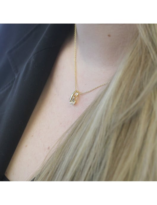 Colgantes con clase - Oro y cristal - Image 2