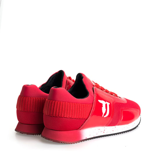 Trussardi Jeans Sneaker Hombre Rojo - Image 3