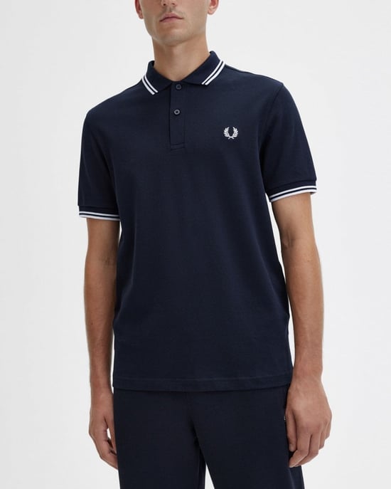 Camisa Polo de Hombre Fred Perry con Bordes Doblados y Firmada NOS - Image 3