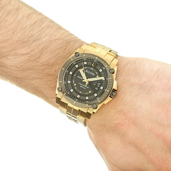 Bulova Precisionist Men's Gold Watch 98D156 - Image 3