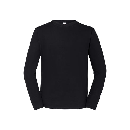 Fruit of the Loom Mens Iconic Premium Long-Sleeved T-Shirt (Black) - Image 1