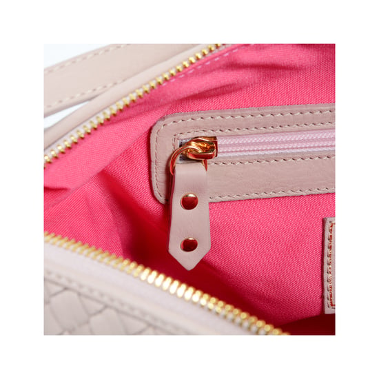 Dee Ocleppo Womens Bag GM1792 INTRECCIO MIAMI SILVER PINK