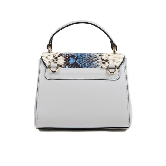 Dee Ocleppo Womens Portofino Crossbody N862 RUGA PITONE BLUE