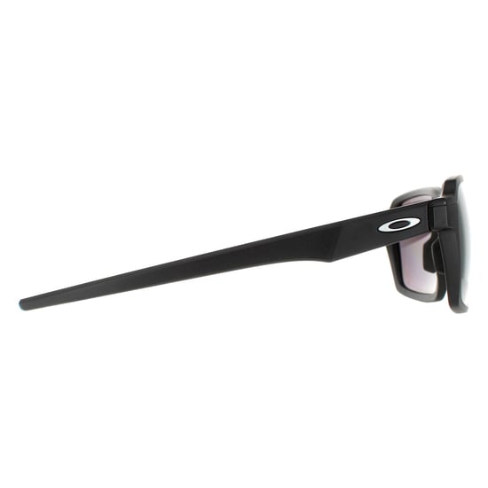 Oakley Square Mens Matte Black Prizm Black Polarized Parlay