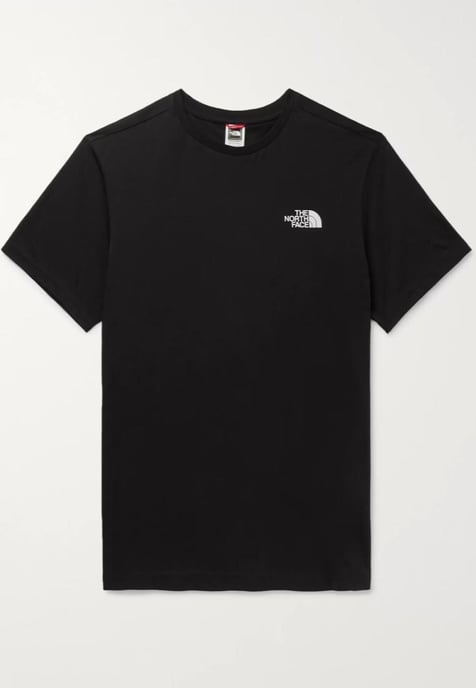 The North Face Hombre SS Simple Dome Camiseta Negra - Image 6