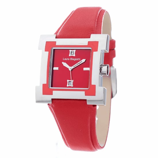 Laura Biagiotti Reloj de mujer Cuarzo plata rojo - Image 1