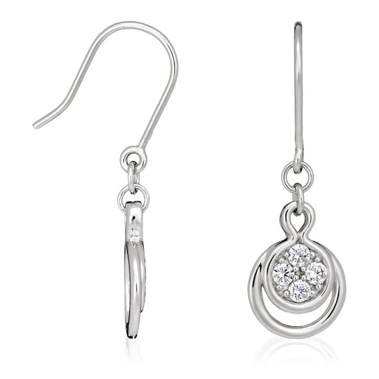 Orphelia Women's 925 Sterling Silver Drop Earrings - Silver ZO-5119 - Image 3