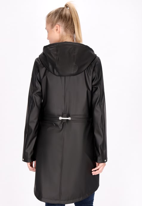 Schmuddelwedda raincoat women black - Image 4