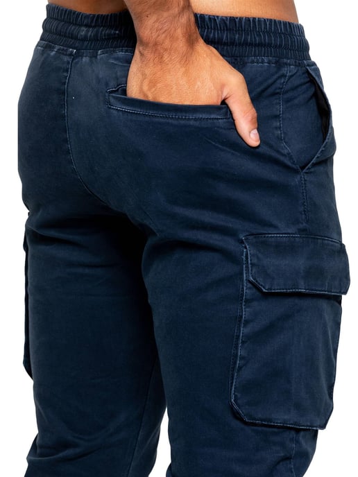 Enzo Pantalones cargo para hombre - Image 4