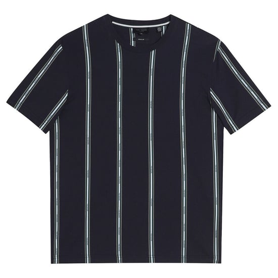 Ted Baker Amson Mens Navy Striped T-Shirt