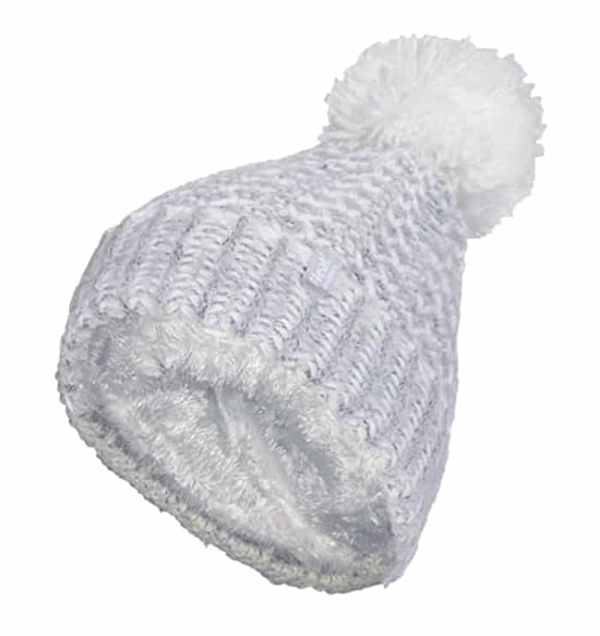 Gorro térmico de invierno para mujer con forro polar y pompón - Image 1