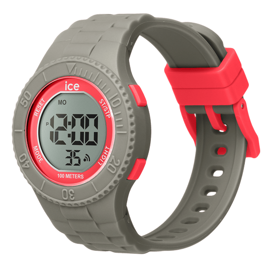 Ice Watch Ice Digit - Dusty Coral Child's Grey Watch 021623 - Image 2