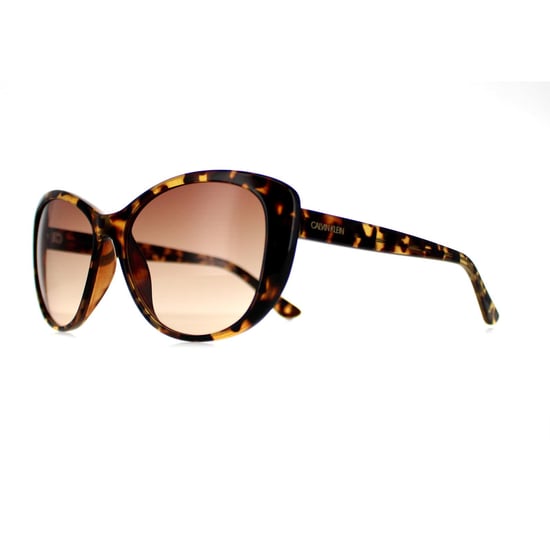 Calvin Klein Cat Eye Womens Crystal Brown Brown CK19536S