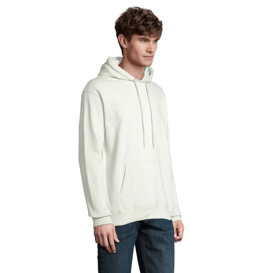 SOLS Unisex Adult Condor Hoodie (Creamy Green) - Image 3