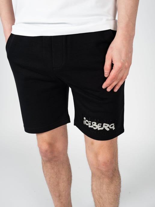 Iceberg Shorts Men's Black