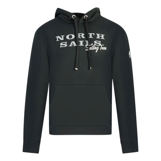 North Sails Sailing Team sudadera con capucha negra - Image 1