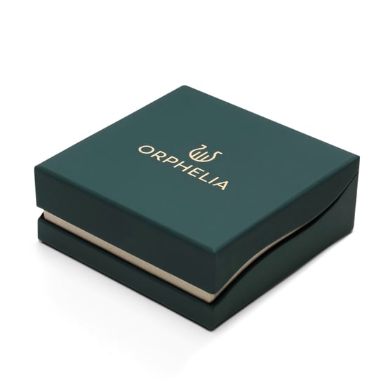 Orphelia 'Novel' Women's 925 Sterling Silver Set: Necklace + Ring - Gold SET-7534 - Image 4