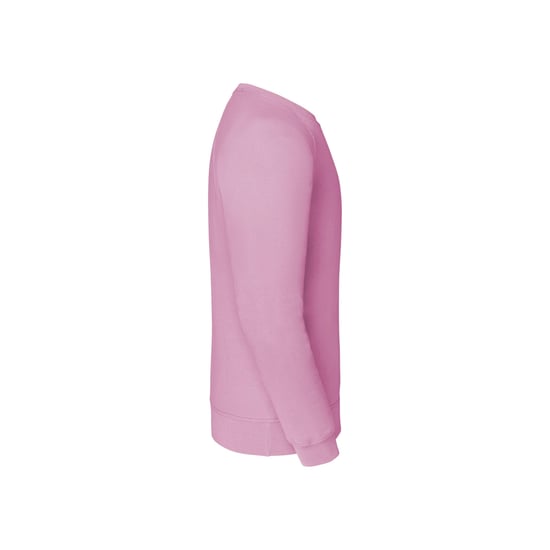 Fruit Of The Loom Mens Raglan Sleeve Belcoro® Sweatshirt (Light Pink) - Image 3