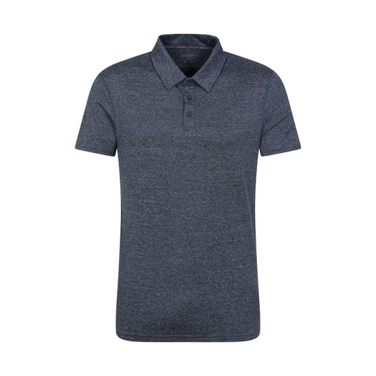 Mountain Warehouse Mens Agra Stripe Polo Shirt (Navy) - Image 1