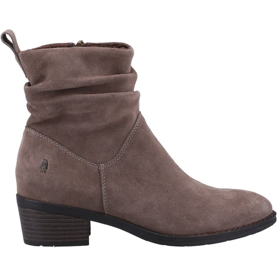Hush Puppies Iris Suede Women's Taupe Boots - Image 4