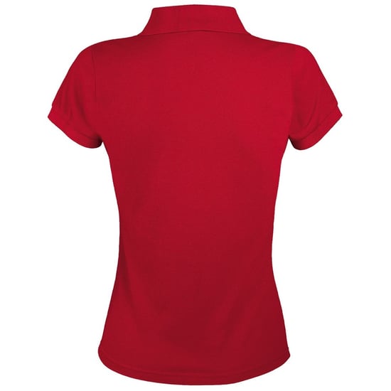 SOLs Womens/Ladies Prime Pique Polo Shirt (Red) - Image 2
