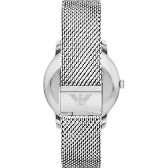 Emporio Armani Minimalist Men's Silver Watch AR11578 - Image 3
