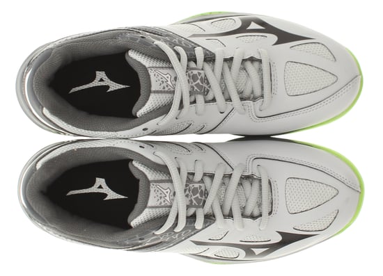 Entrenadores Mizuno Junior para Niños Lightning Star 25 JR con cordones grises - Image 6