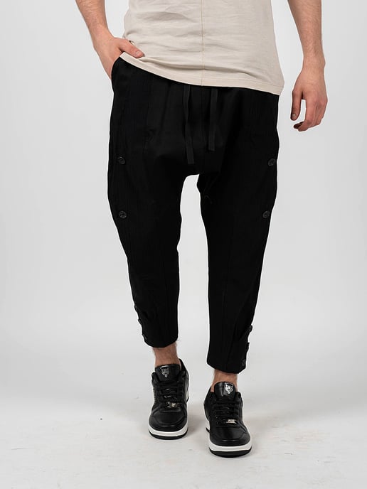 La Haine Inside Us Pantalones Rancore Hombre Negro - Image 4