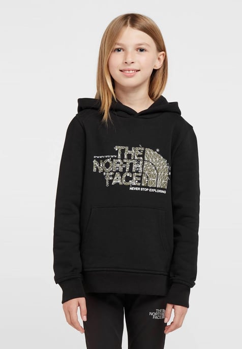 Sudadera con capucha The North Face Kids Drew Peak Overhead en negro - Image 2