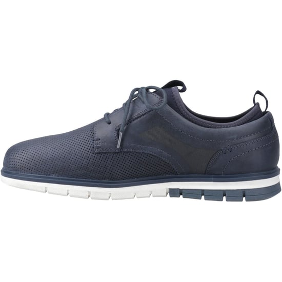 Pod Murphy Leather Men's Navy Lace-Up Shoes - Image 4