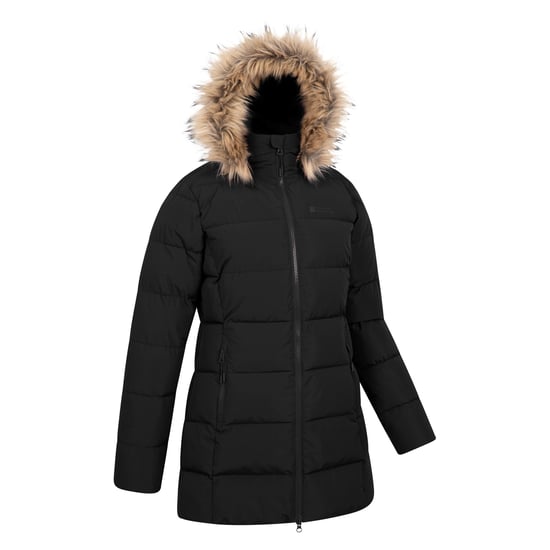 Mountain Warehouse Womens/Ladies Nola Long Padded Jacket (Black) - Image 4