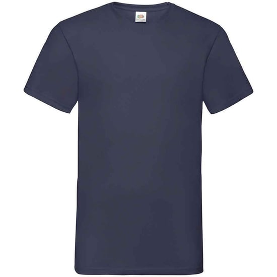 Fruit of the Loom Mens Value V Neck T-Shirt (Deep Navy) - Image 1