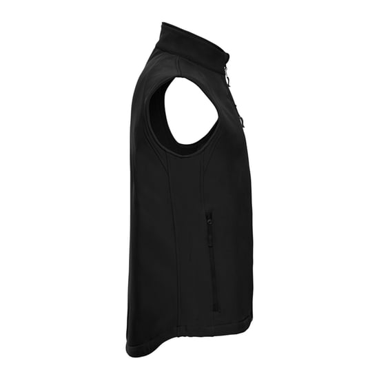 Russell Mens Softshell Gilet (Black) - Image 3