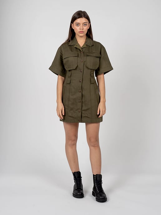 Diesel Dress Amabel Woman's Green