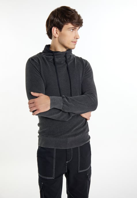 Mo Knitted pullover Men black - Image 3