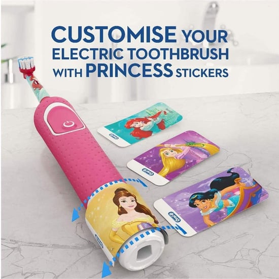 Oral-B Power Kids Electric Rechargeable Toothbrush Featuring Disney Princesses - Image 4