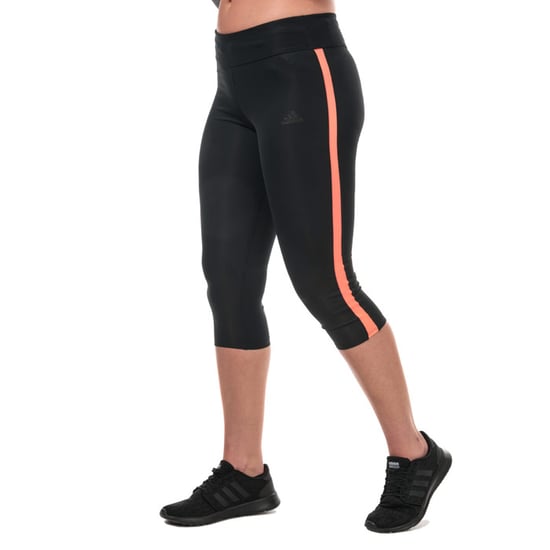 Women's adidas Own The Run 3 Quarter Leggings in Black - Image 1