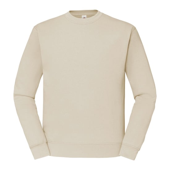 Fruit of the Loom Mens Classic 80/20 Set-in Sweatshirt (Natural) - Image 1