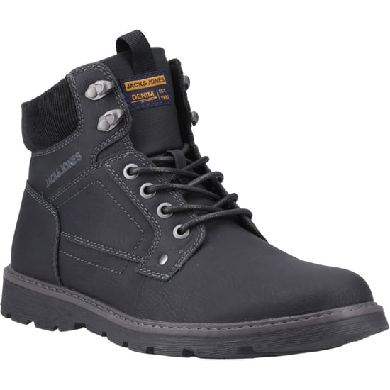Jack & Jones Stratford Polyurethane Men's Anthracite Boots - Image 1